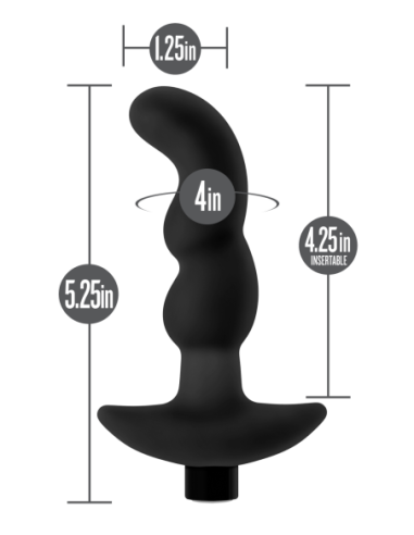 ANAL ADVENTURES MASAJEADOR DE PRÓSTATA PLATINO 03