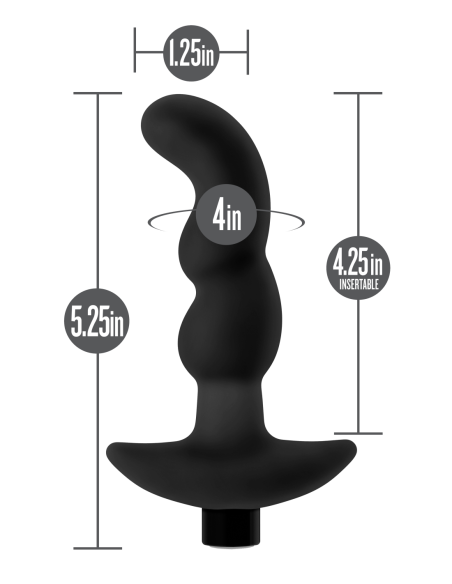 ANAL ADVENTURES MASAJEADOR DE PRÓSTATA PLATINO 03