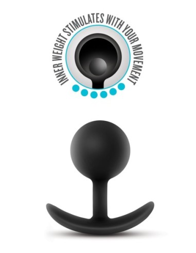 ANAL ADVENTURES PLUG VIBRA PLATINO