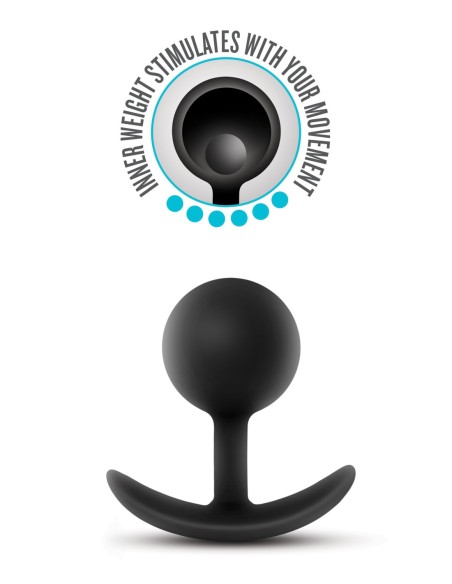 ANAL ADVENTURES PLUG VIBRA PLATINO