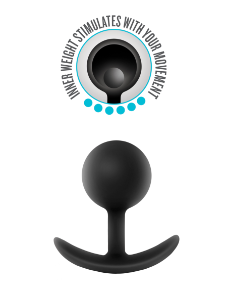 ANAL ADVENTURES PLUG VIBRA PLATINO