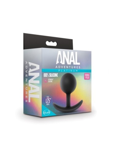 ANAL ADVENTURES PLUG VIBRA PLATINO