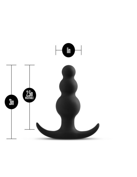 ANAL ADVENTURES PLUG DE CUENTAS DE PLATINO