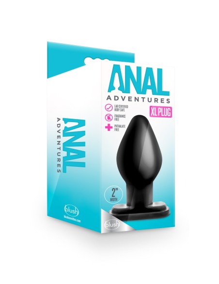 ANAL ADVENTURES XL PLUG NEGRO