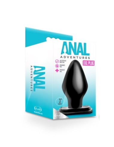 ANAL ADVENTURES XXL PLUG NEGRO