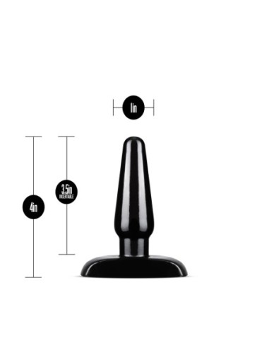 KIT PLUG BÁSICO ANAL ADVENTURES NEGRO