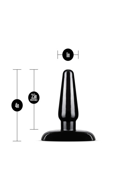 KIT PLUG BÁSICO ANAL ADVENTURES NEGRO