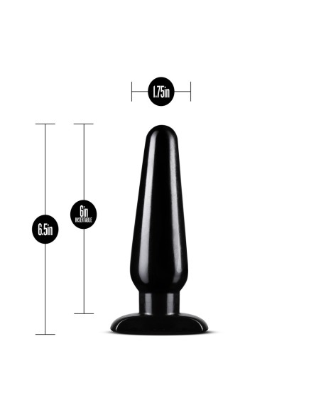 KIT PLUG BÁSICO ANAL ADVENTURES NEGRO