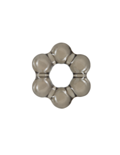 ANILLO PARA EL PENE CON CUENTAS GRUESAS STAY HARD NEGRO 2