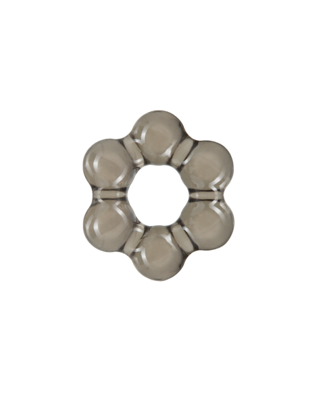 ANILLO PARA EL PENE CON CUENTAS GRUESAS STAY HARD NEGRO