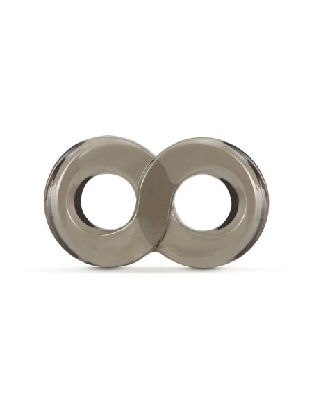 ANILLO PARA EL PENE STAY HARD Y CORREA PARA BOLA NEGRO