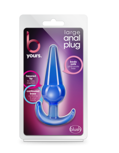 B YOURS PLUG ANAL GRANDE AZUL