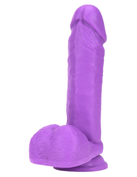 NEO ELITE DE 8 PULGADAS CON BOLAS NEÓN MORADO