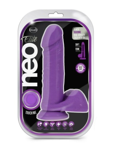 NEO ELITE POLLA DE 8 PULGADAS CON BOLAS NEÓN...