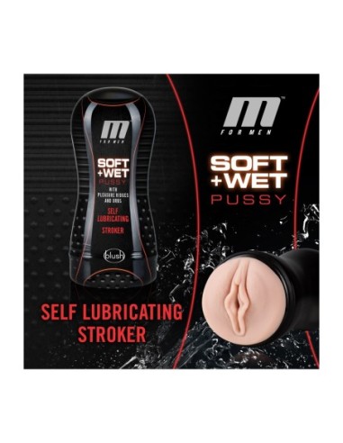 M FOR MEN SOFT AND WET STROKER VAINILLA