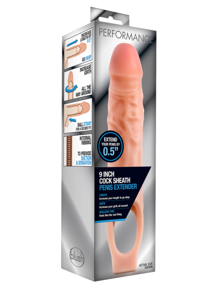 EXTENSOR DE FUNDA PARA POLLA DE 9 PULGADAS DE RENDIMIENTO