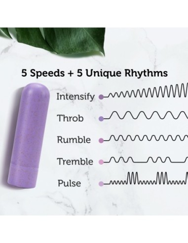 GAIA ECO BULLET RECARGABLE LILA