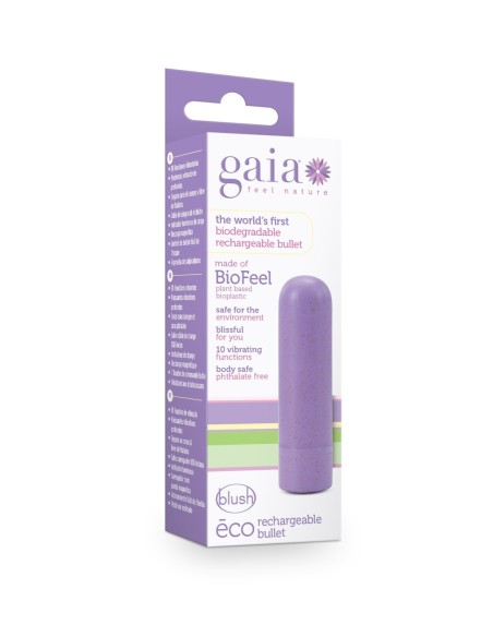 GAIA ECO BULLET RECARGABLE LILA