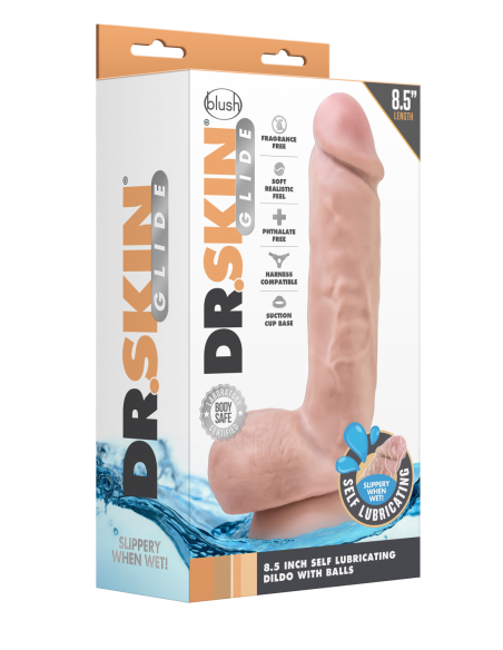 DR. CONSOLADOR AUTOLUBRICANTE SKIN 8.5INCH