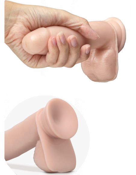 DR. DILDO AUTOLUBRICANTE SKIN 7INCH