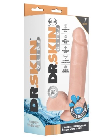 DR. DILDO AUTOLUBRICANTE SKIN 7INCH