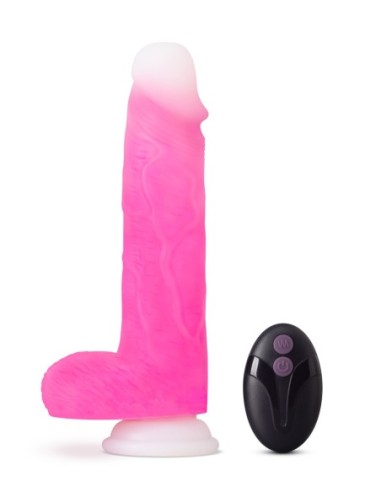 NEO ELITE ROXY 8INCH DILDO GIRATORIO ROSA