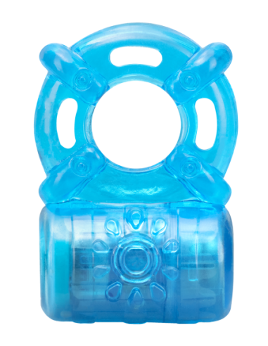 STAY HARD ANILLO PARA EL PENE 5 FUNCIONES AZUL