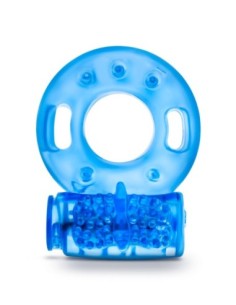 ANILLO PARA EL PENE REUTILIZABLE STAY HARD AZUL