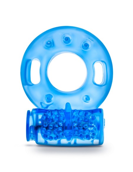 ANILLO PARA EL PENE REUTILIZABLE STAY HARD AZUL