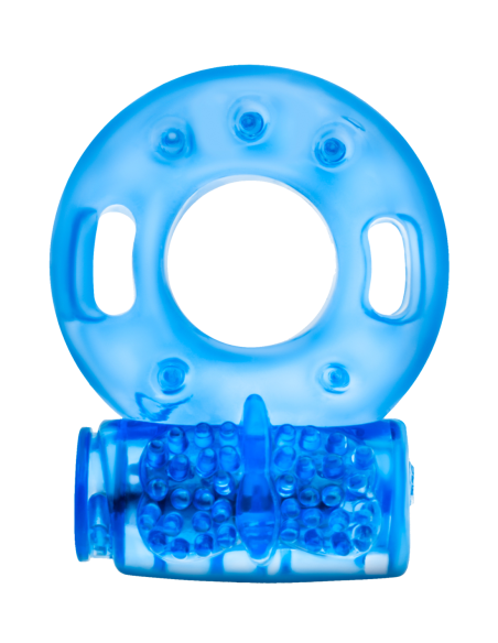 ANILLO PARA EL PENE REUTILIZABLE STAY HARD AZUL