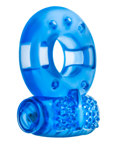 ANILLO PARA EL PENE REUTILIZABLE STAY HARD AZUL
