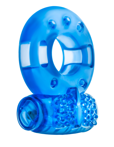 ANILLO PARA EL PENE REUTILIZABLE STAY HARD AZUL