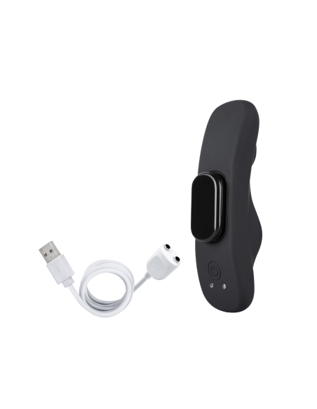 TEMPTASIA BRAGA VIBRADOR CONTROL REMOTO NEGRO