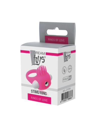 ANILLOS DE AMOR SILICONA STIMU ANILLO ROSA