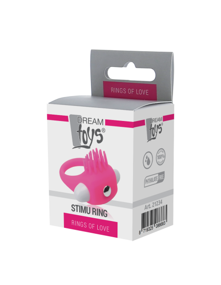 ANILLOS DE AMOR SILICONA STIMU ANILLO ROSA