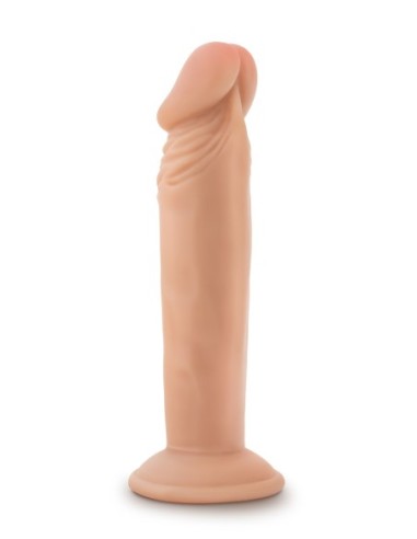 DR. SKIN PLUS DILDO POSABLE DE 6 PULGADAS VAINILLA