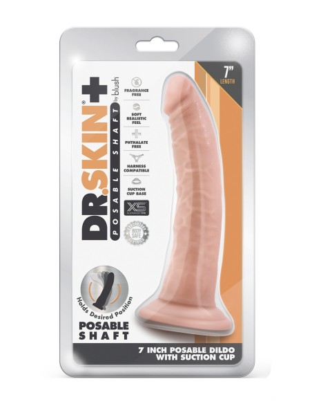 DR. SKIN PLUS CONSOLADOR POSABLE DE 7 PULGADAS VAINILLA