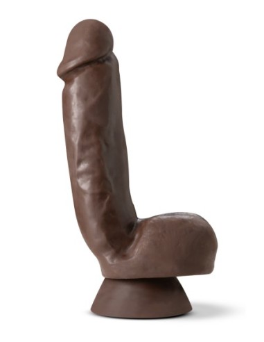 DR. SKIN PLUS BOLAS EXPRIMIBLES CON DILDO POSIBLE DE 8 PULGADAS DE GRUESO CHOCOLATE