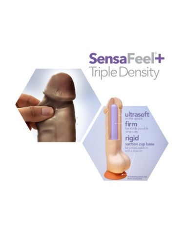 DR. SKIN PLUS DILDO POSABLE DE 9 PULGADAS CON...