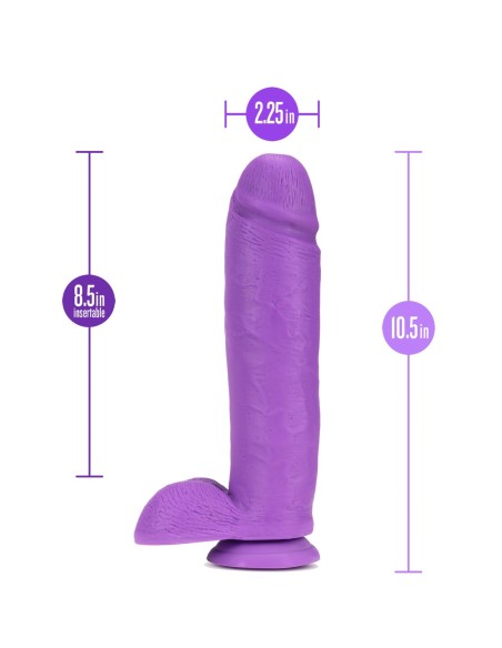 NEO 10 PULGADAS CONSOLADOR DOBLE DENSIDAD NEÓN MORADO