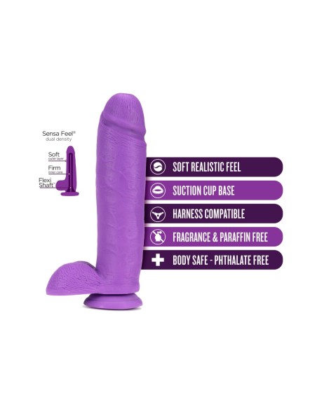 NEO 10 PULGADAS CONSOLADOR DOBLE DENSIDAD NEÓN MORADO