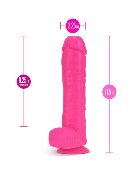 NEO 11 PULGADAS CONSOLADOR DUAL DENSIDAD ROSA NEÓN