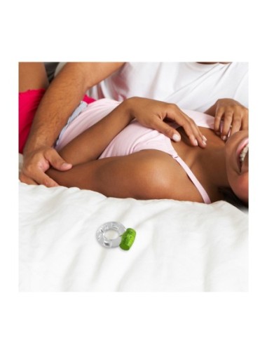 JUGAR CON ME AROUSER VIBRADOR C-RING VERDE