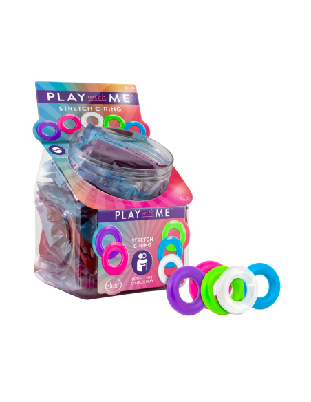 JUEGA CONMIGO STRETCH C-RING 50 PIEZAS