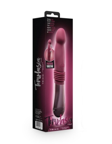 TEMPTASIA TRIXIE EMPUJADOR DILDO VINO