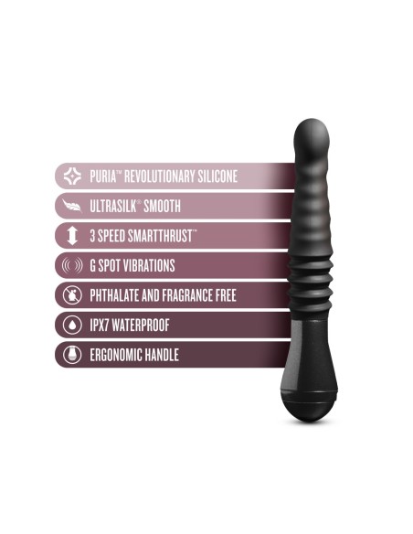 TEMPTASIA LAZARUS DILDO EMPUJADOR NEGRO