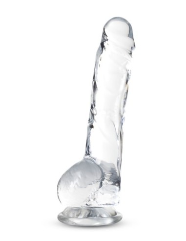 NATURALMENTE TUYO DIAMANTE DILDO CRISTALINO DE 8 PULGADAS