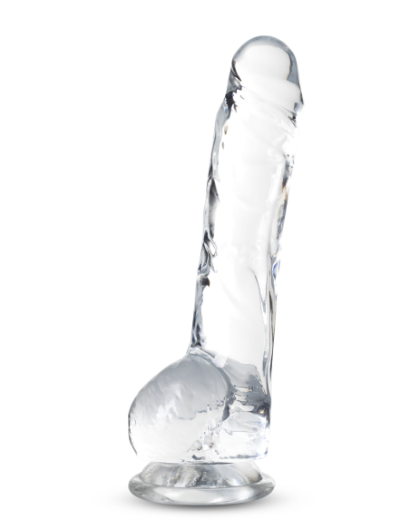 NATURALMENTE TUYO DIAMANTE DILDO CRISTALINO DE 8 PULGADAS