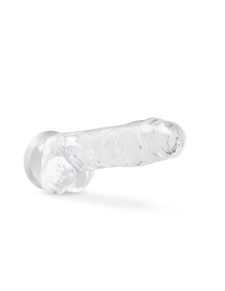 NATURALMENTE TUYO DIAMANTE DILDO CRISTALINO DE 8 PULGADAS