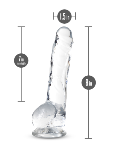 NATURALMENTE TUYO DIAMANTE DILDO CRISTALINO DE...